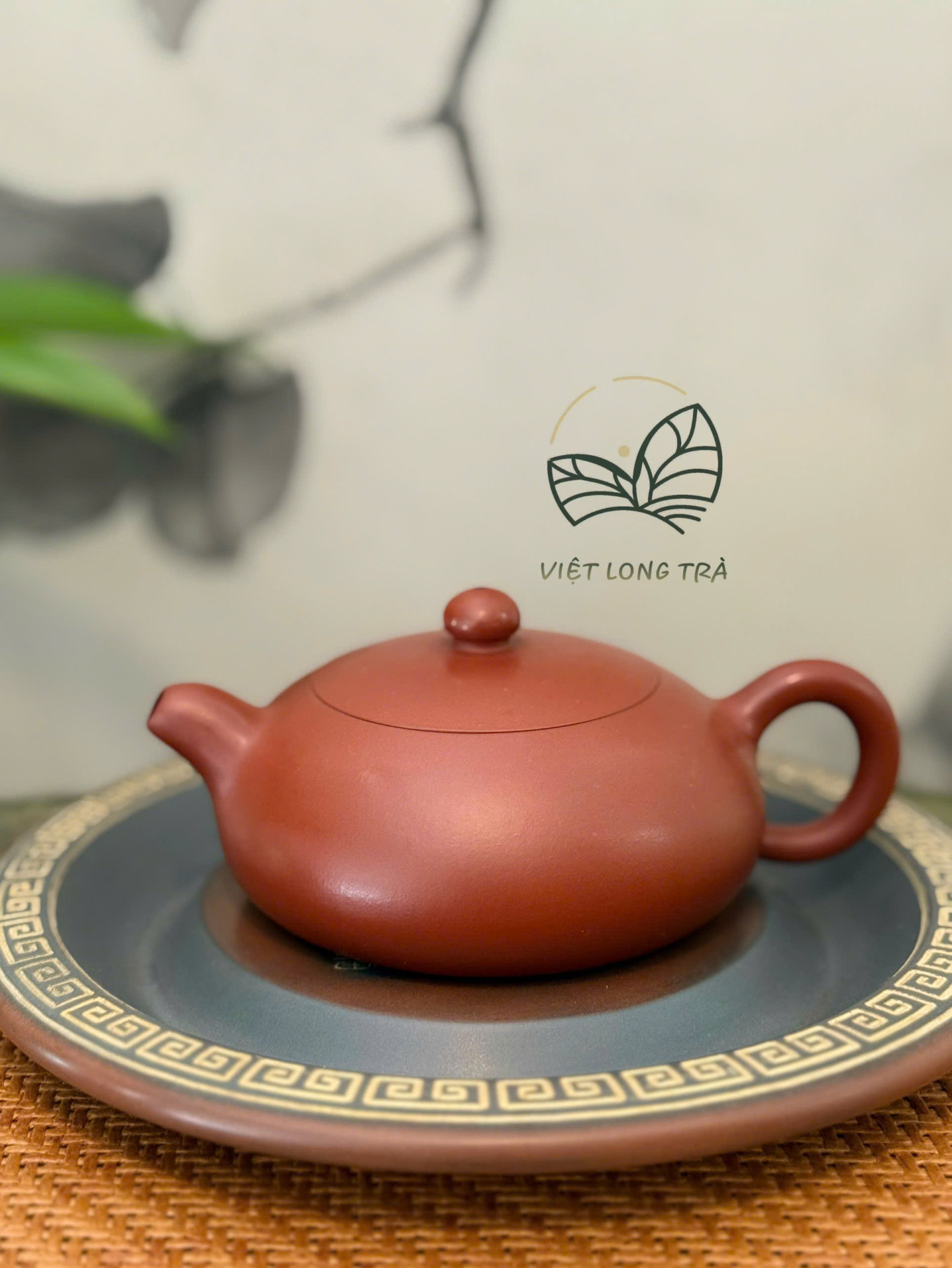 ẤM TRÀ TÂY THI DẸT - CHẤT ĐẤT ĐẠI HỒNG BÀO - DUNG TÍCH 150ML - ẤM TRÀ ĐẸP - VIỆT LONG TRÀ