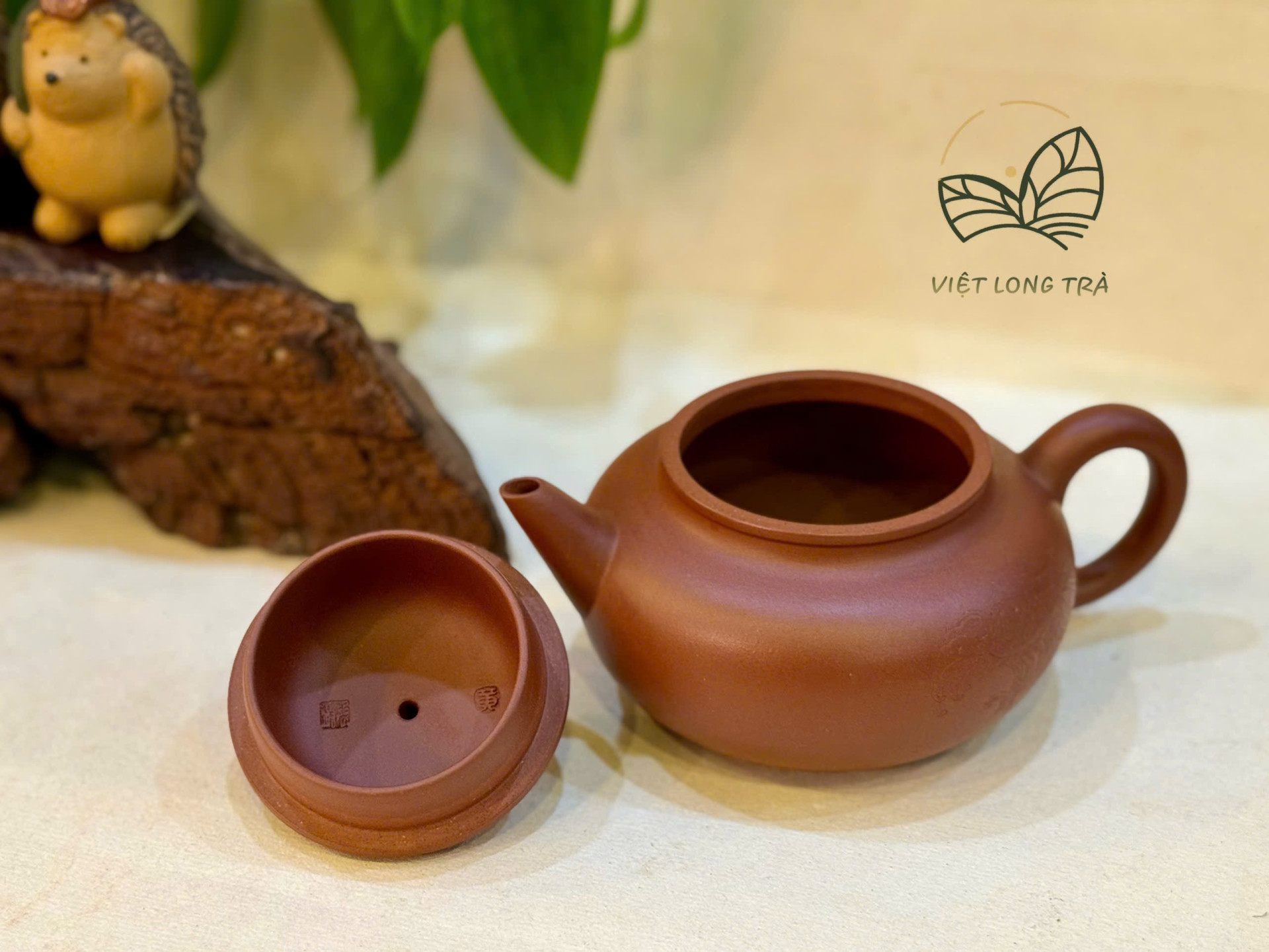 ẤM TỬ SA PHỎNG CỔ THUỶ BÌNH - CHẤT ĐẤT ĐÁY TÀO THANH - DUNG TÍCH 180ML - NGHỆ NHÂN VƯƠNG TIỂU PHONG
