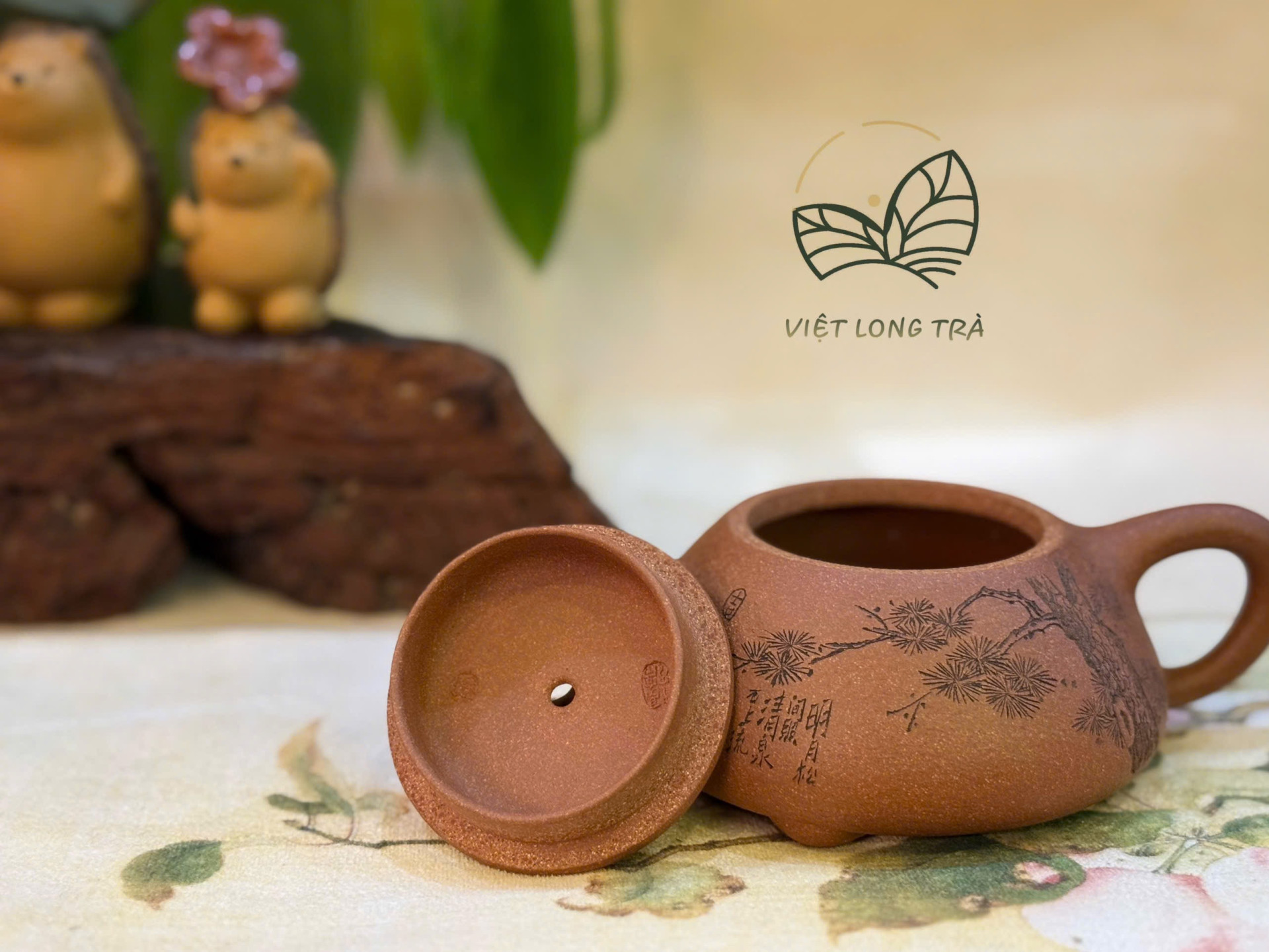 ẤM TỬ SA THẠCH BIỀU CHU NÊ THÔNG TIẾT - DUNG TÍCH 200ML - NGHỆ NHÂN TỪ LAN