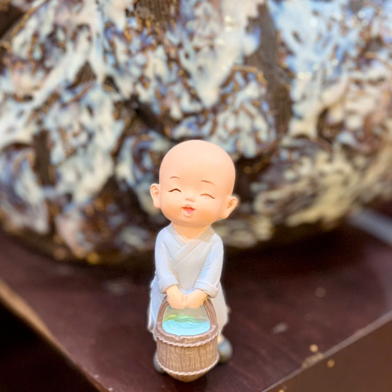 BỘ 3 CHÚ TIỂU LÀM VIỆC NHÀ - ĐỐN CỦI - XÁCH NƯỚC - CHẤT LIỆU NHỰA ĐÚC NGUYÊN KHỐI ( CÓ BÁN LẺ )