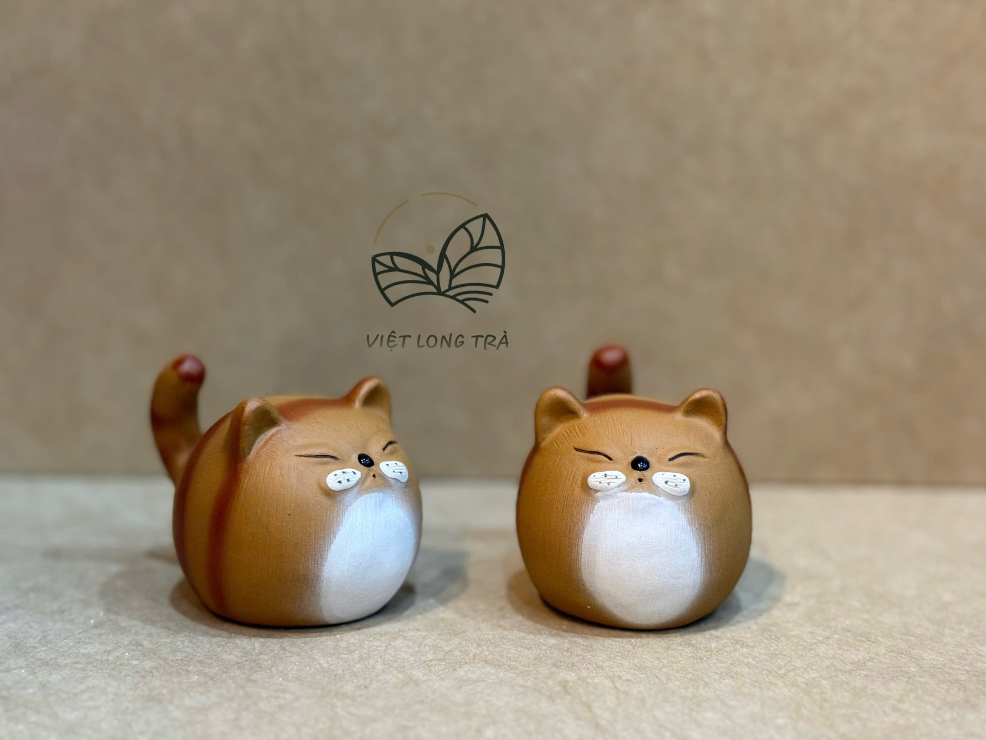 PET BÀN TRÀ MÈO KHO BÁU - THỎ HOÀNG ĐẠO - TRANG TRÍ BÀN TRÀ PHONG THỦY