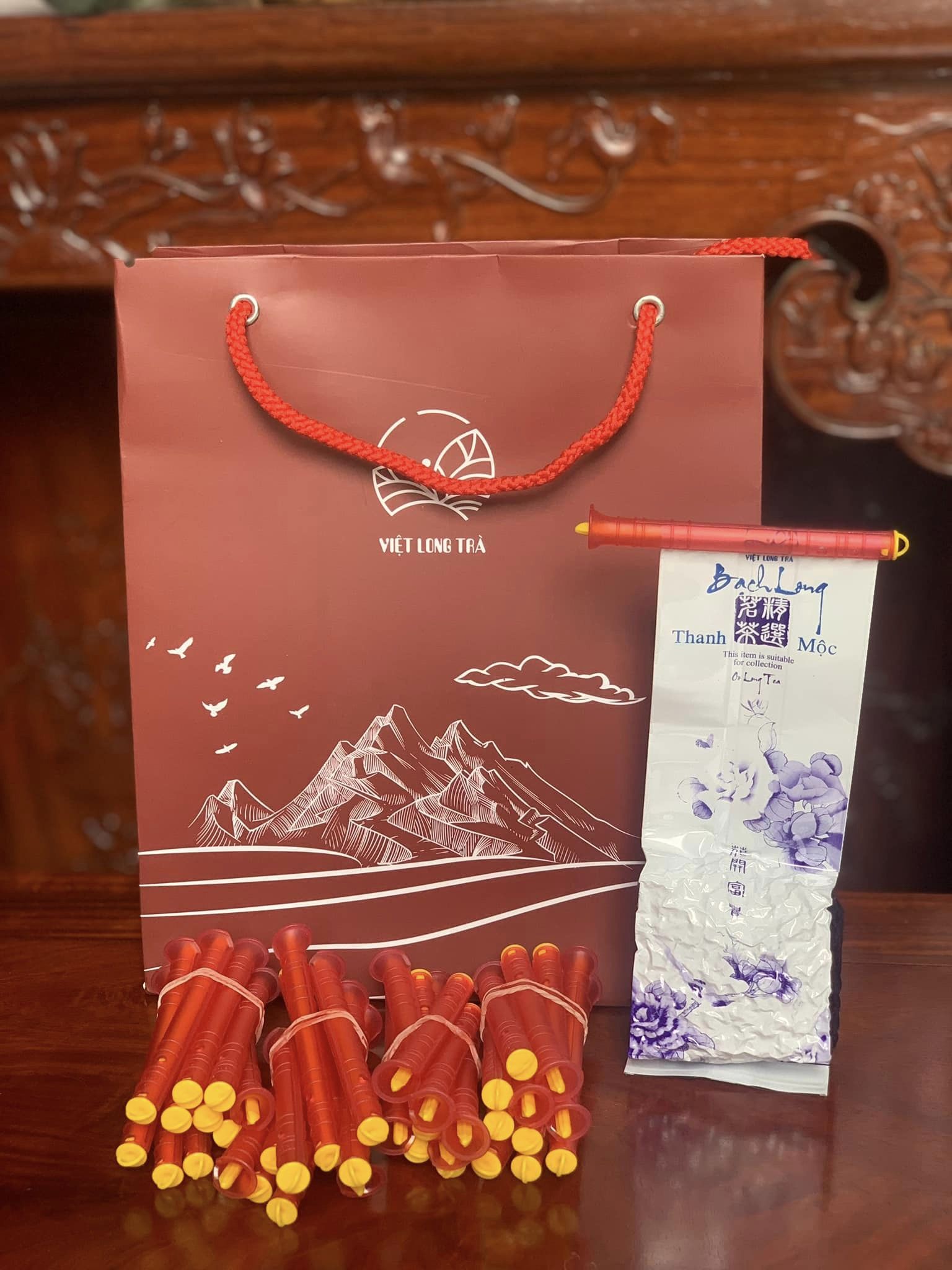 quà tặng hộp trà oolong