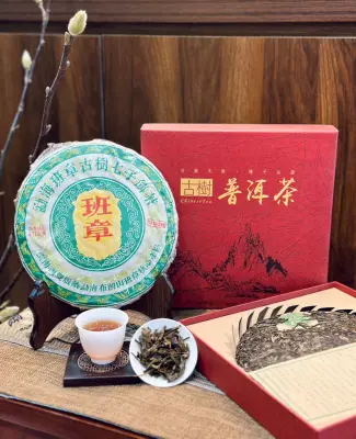 BÁNH TRÀ PHỔ NHĨ SỐNG "BAN CHƯƠNG MÃNH HÃI" - 357G - HƯƠNG VỊ ĐỘC ĐÁO