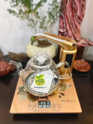 KAMJOVE G7 MULTIFUNCTION ELECTRIC TEA STOVE - SMART AUTOMATIC WATER PUMP - 1210W