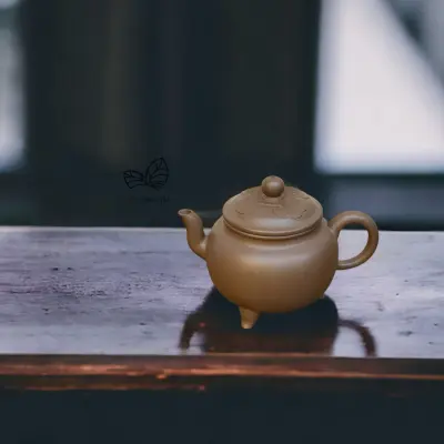 DA BIN RUYI TEAPOT, ZINI CLAY - ARTISAN GU JIAN FENG - 280 ML - HANDMADE TEAPOT
