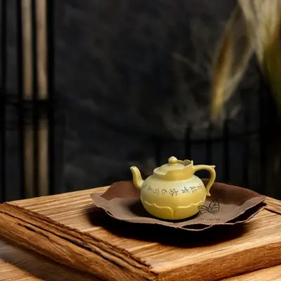 DUANNI TEAPOT — UNIQUE SHAPE — ARTISAN WANG ZHENXUE — 300ML — BEAUTIFUL TEAPOT