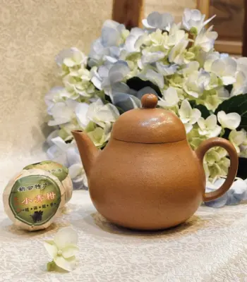 ẤM TRÀ TỬ SA LÊ HÌNH ĐOÀN SA - ẤM THỦ CÔNG - DUNG TÍCH 150ML