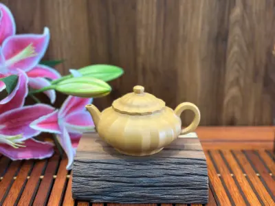 ẤM TRÀ TỬ SA CÂN VĂN TIẾU ANH ĐOÀN SA - DUNG TÍCH 230ML - ẤM TRÀ ĐẸP