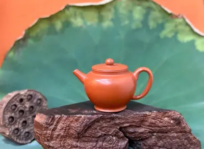 Gongdeng (Palace Lantern) Teapot — Hongjiangpo Clay — Artisan Zhang Weijuan — Beautiful Teapot
