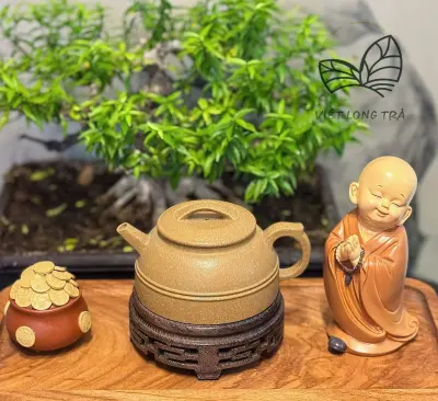 BANYUE TEAPOT IN DUANNI CLAY – 220ML - ARTISAN FAN ZE – HANDMADE TEAPOT