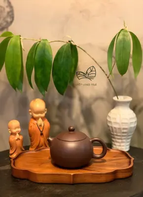 XISHI TEAPOT IN ZINI CLAY - CAPACITY 220ML - ARTISAN JIANG RONG