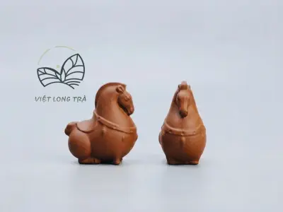 PET BÀN TRÀ NGỰA TỬ SA - THÚ CƯNG BÀN TRÀ - TRANG TRÍ PHONG THỦY