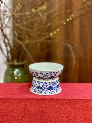 LỌC TRÀ SỨ HOA SEN - SỨ THANH HOA - DỤNG CỤ TRÀ ĐẠO ĐẸP