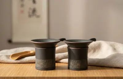 LỌC TRÀ GỐM NÊ HƯNG KHÂM CHÂU - LÀM THỦ CÔNG