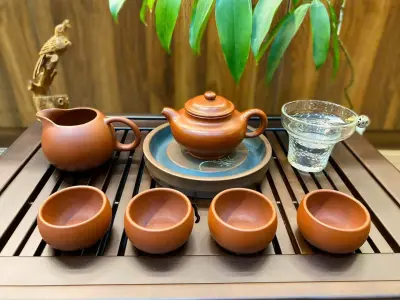 ZHUOZHI ZHUNI TEAPOT AND CUP SET - 180ML CAPACITY - ELEGANT GIFT BOX INCLUDED