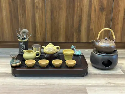 SHIPIAO DUANNI TEAPOT AND CUP SET - 200ML CAPACITY - ELEGANT GIFT BOX INCLUD