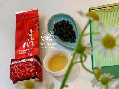 TRÀ OLONG CAO LĨNH 100G - TRÀ ĐÀI LOAN - HƯƠNG VỊ ĐỘC ĐÁO - ORGANIC TEA
