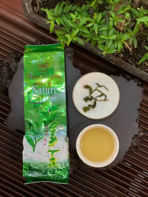 JASMINE OOLONG TEA 100G — NATURAL JASMINE AROMA — GOOD FOR HEALTH — ORGANIC TEA