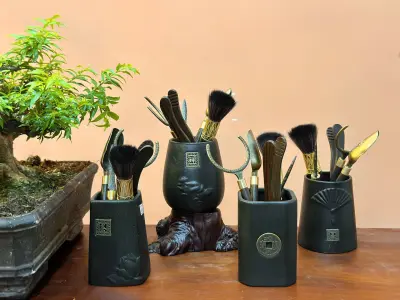 PREMIUM CERAMIC TEA-DRINKING SET - SET OF 5 PIECES - A WIDE RANGE OF DESIGNS - TEA-DRINKING WARE